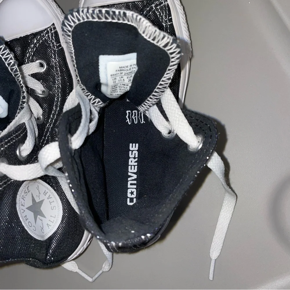 Converse All Star Shiny Sneakers - size 12